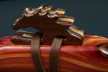 Eastern Red Cedar Native American Flute, Minor, Mid G-4, #D19J